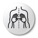 massage icon of back